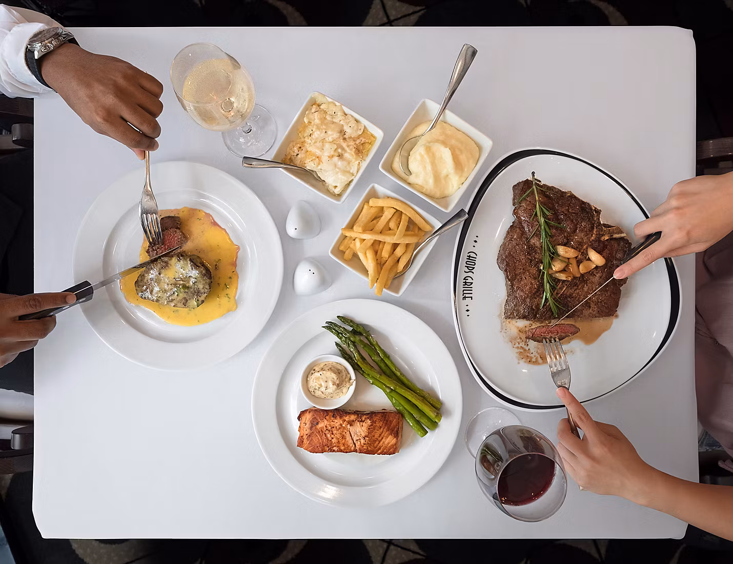 Specialty dining restaurant onboard