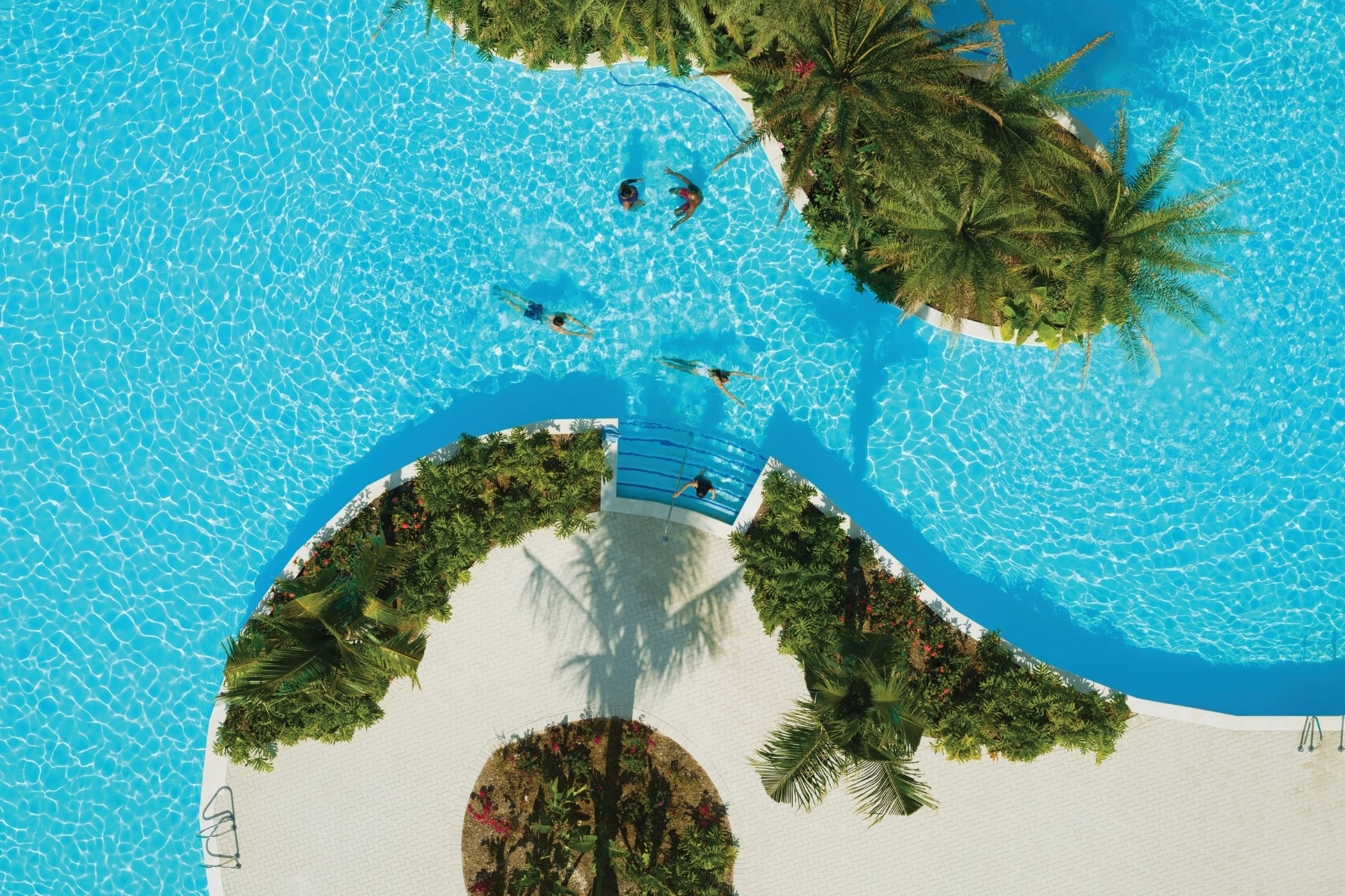 Vybz Island pool deck